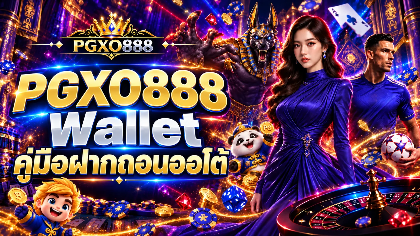PGXO888 Wallet คู่มือฝากถอนออโต้และแก้รายการค้าง
